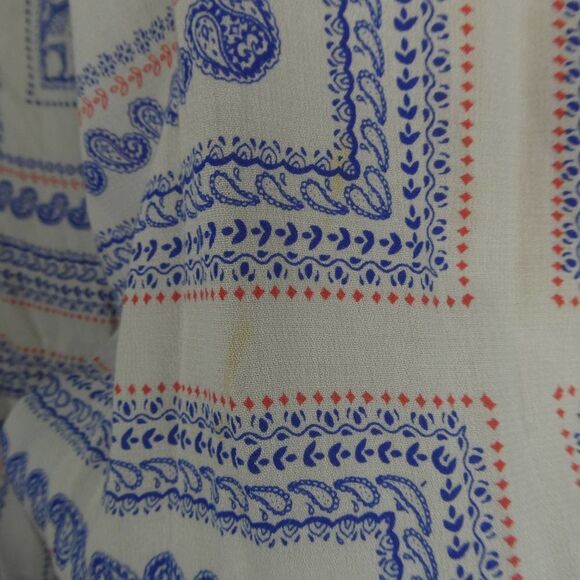 Lovers + Friends Carmella Romper Off the Shoulder Ruffle Floral Long Sleeve Sm - Picture 7 of 12